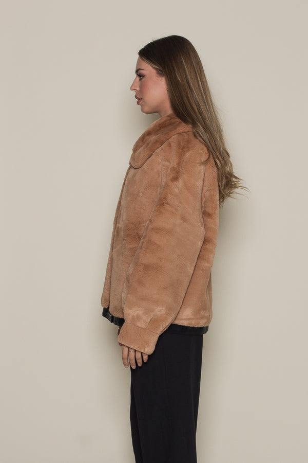 BELLA BELL SLEEVE - CAMEL